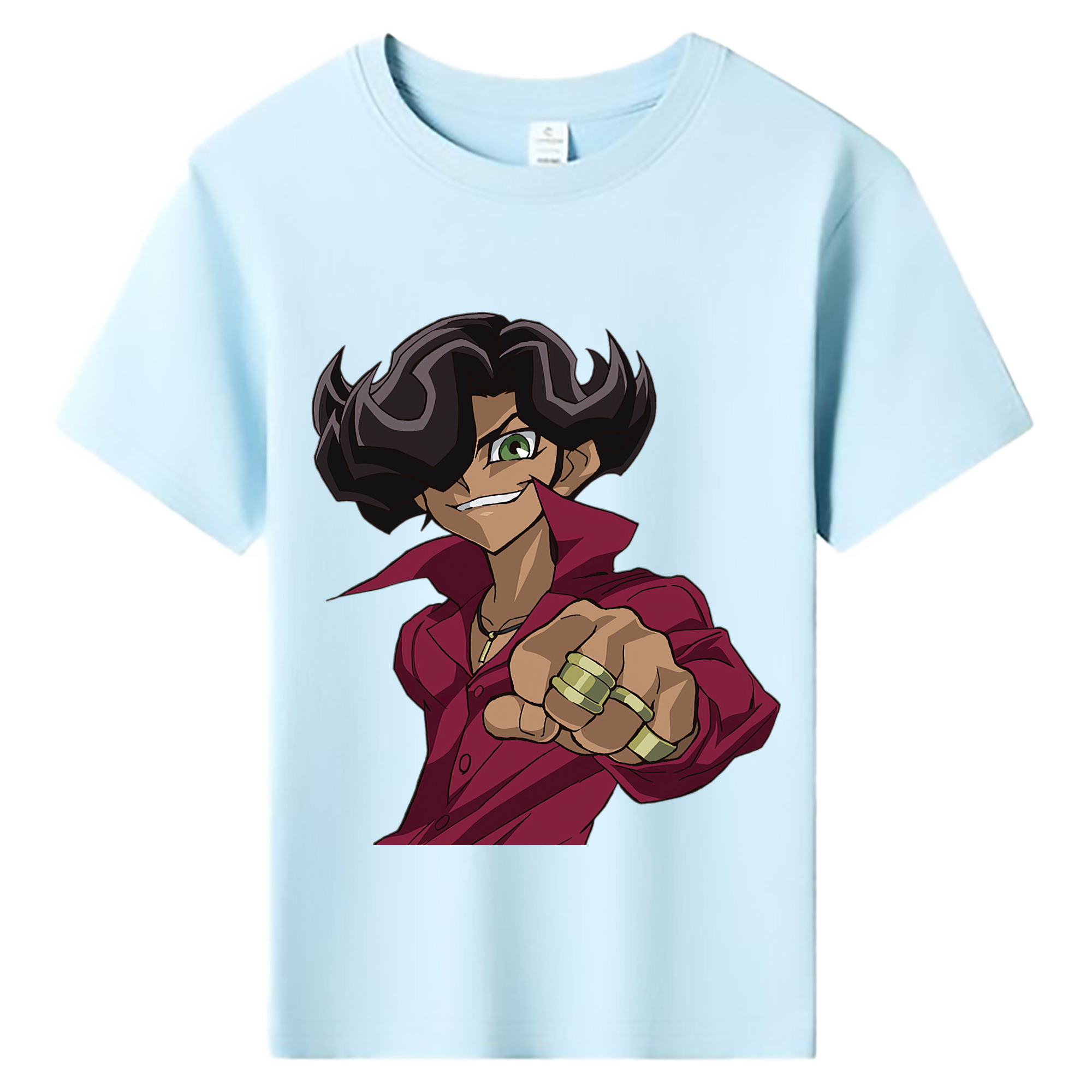 （画像用） 遊☆戯☆王 Yu-Gi-Oh! 綿100％キッズTシャツ（フロントプリント）